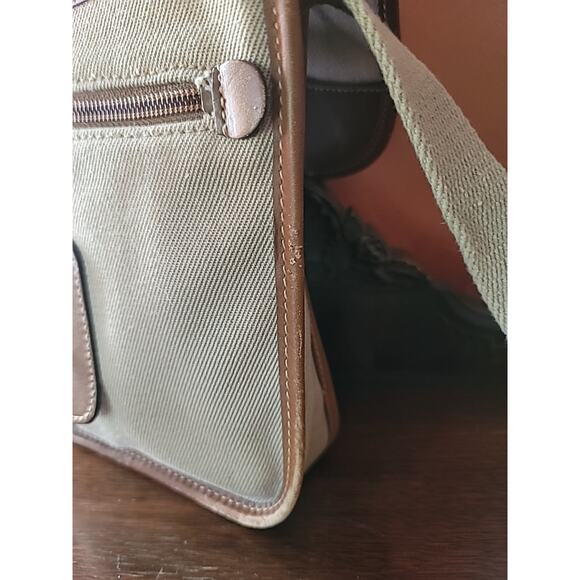 Vintage Ghurka Marley Hodgson No. 59 Cross Body Canvas & Leather 1987 - Picture 9 of 16